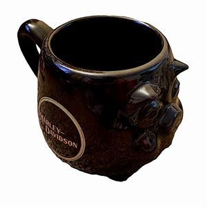 1983 Vintage Harley Davidson HOG shaped Coffee Mug, motorcycles, man cave decor
